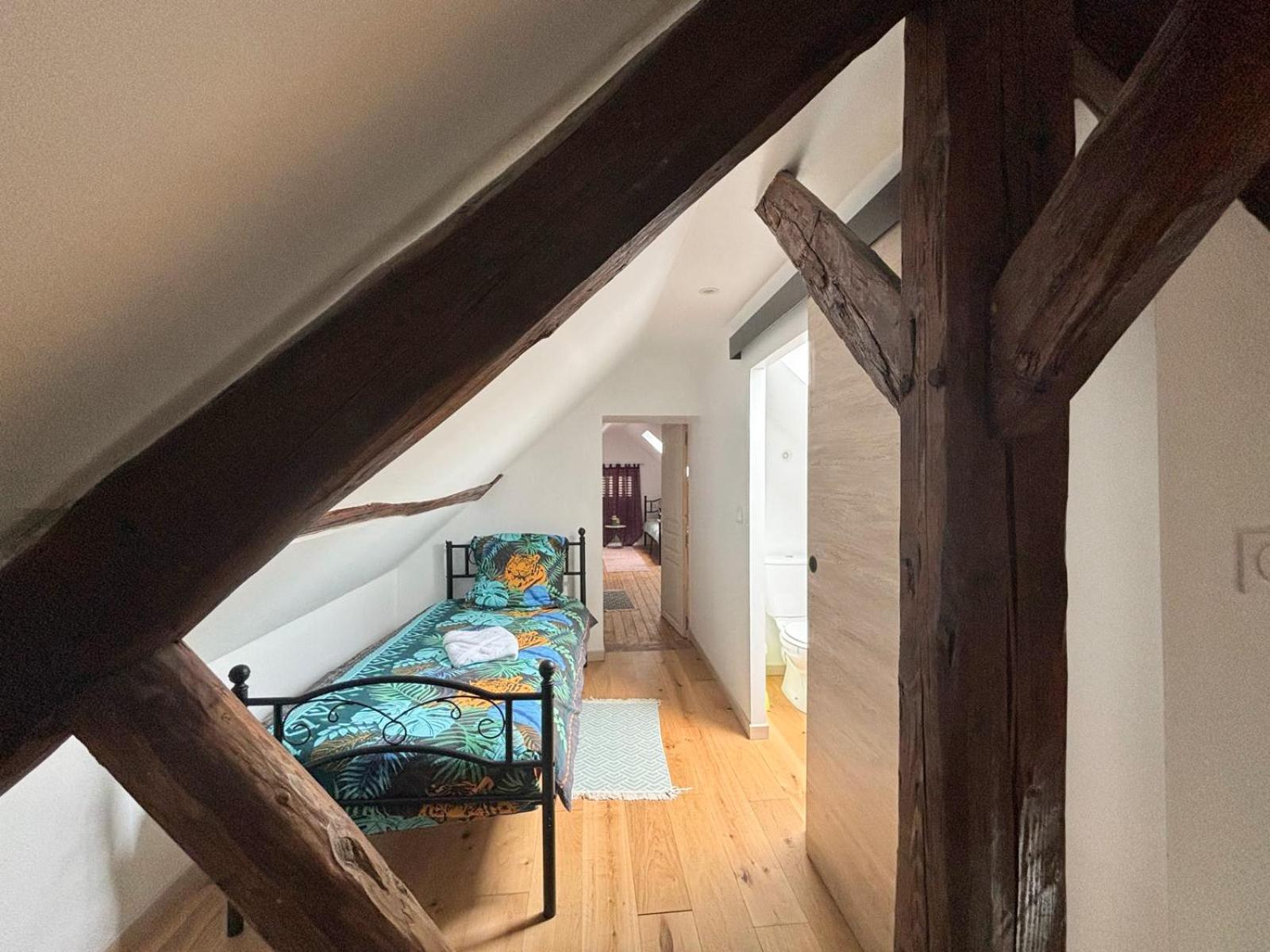 Maison A La Campagne Pour 7 Pers, Wifi Et Parking Aube  ภายนอก รูปภาพ